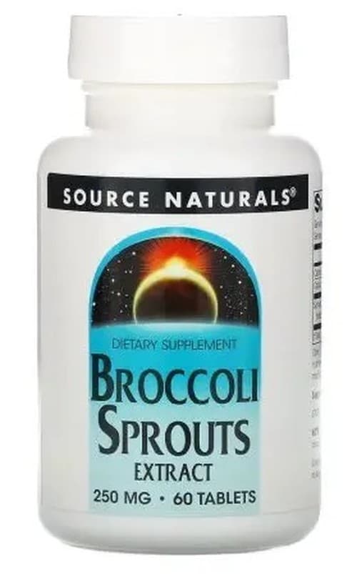 Source Naturals - Broccoli Sprouts Extract - 60 Tabs