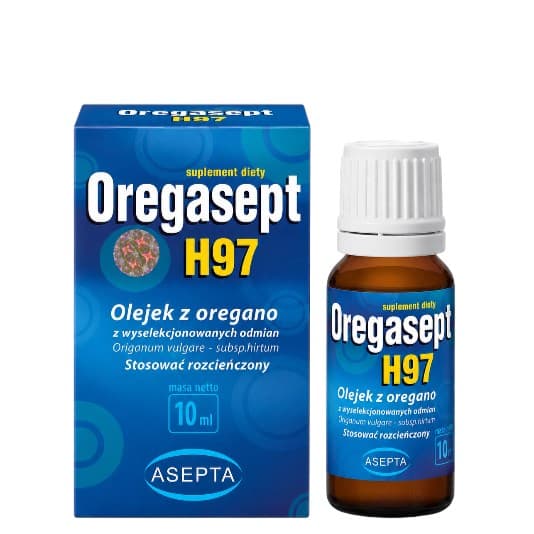Asepta - Oregasept H97 – Asepta förpackning