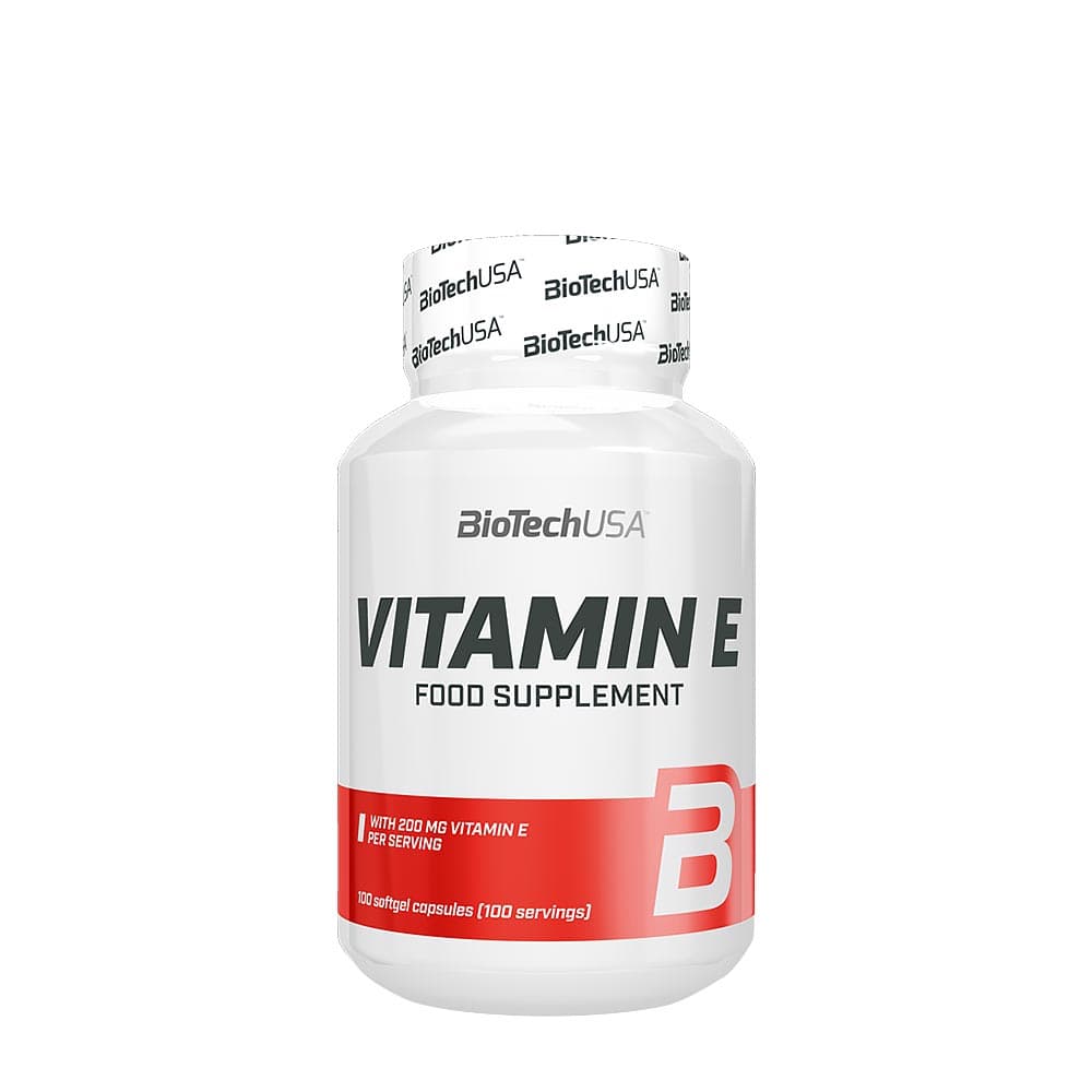 BioTechUSA Vitamin E - 100 Capsules Molles – BioTechUSA emballage