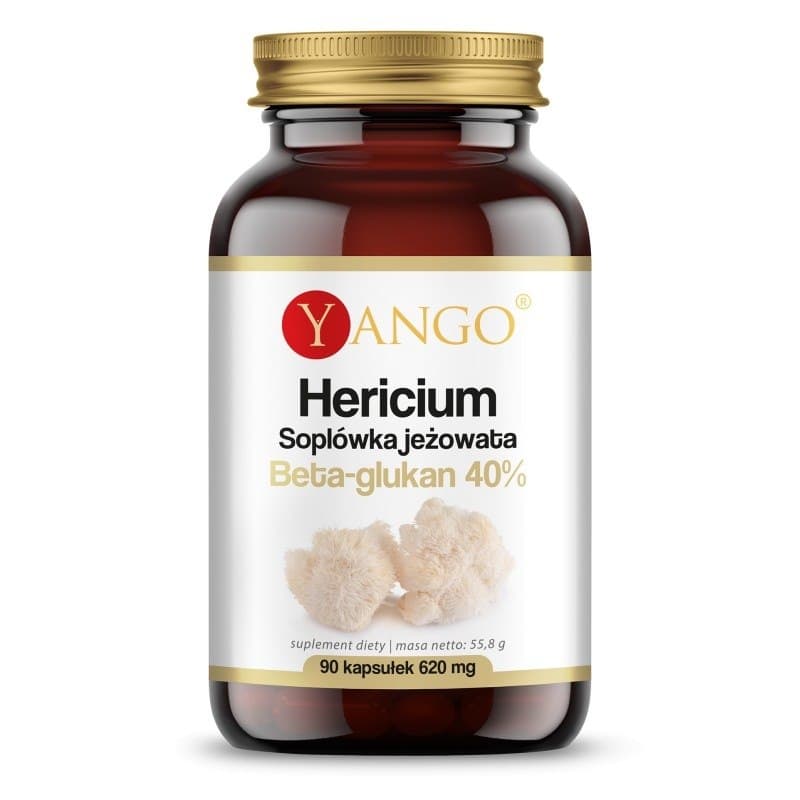 Yango Eekhoorntjesbrood 40% Beta-Glucaan – 90 capsules – Yango packaging