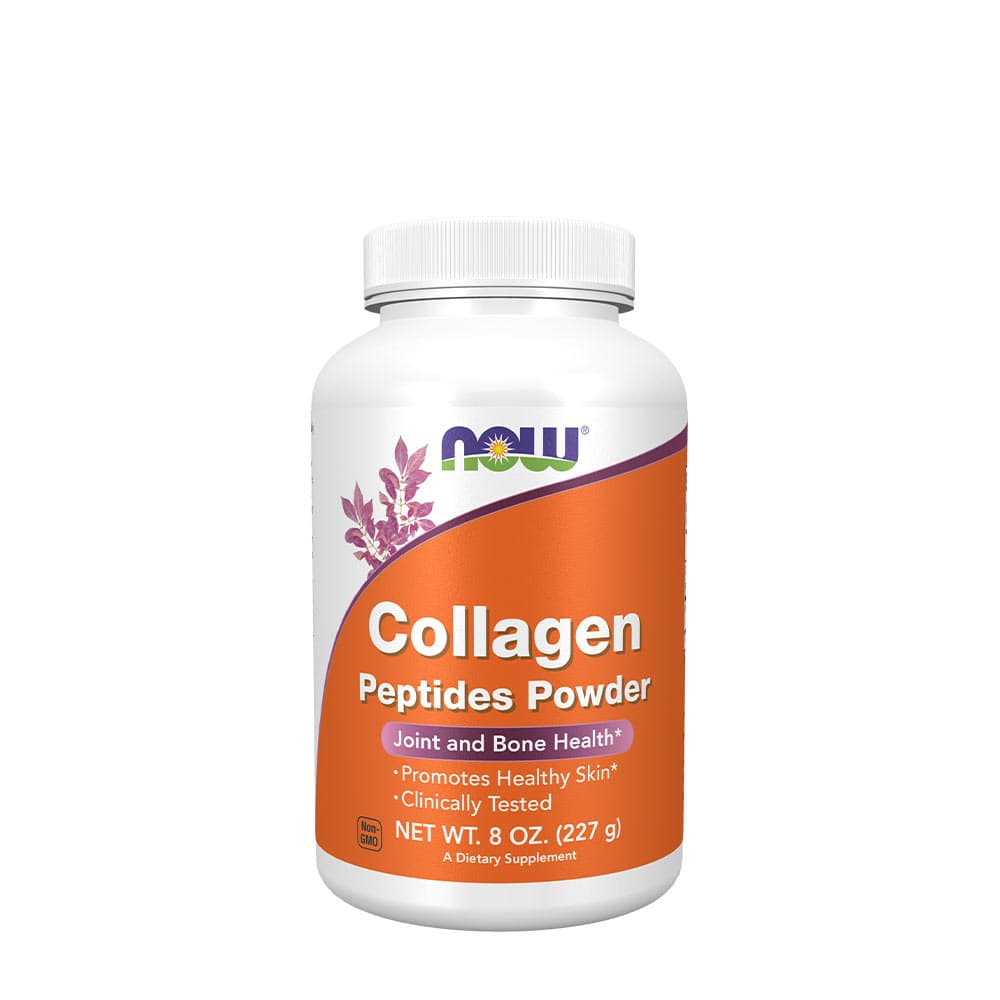 NOW Foods - Collagen Peptides Powder - 8 OZ – NOW Foods förpackning