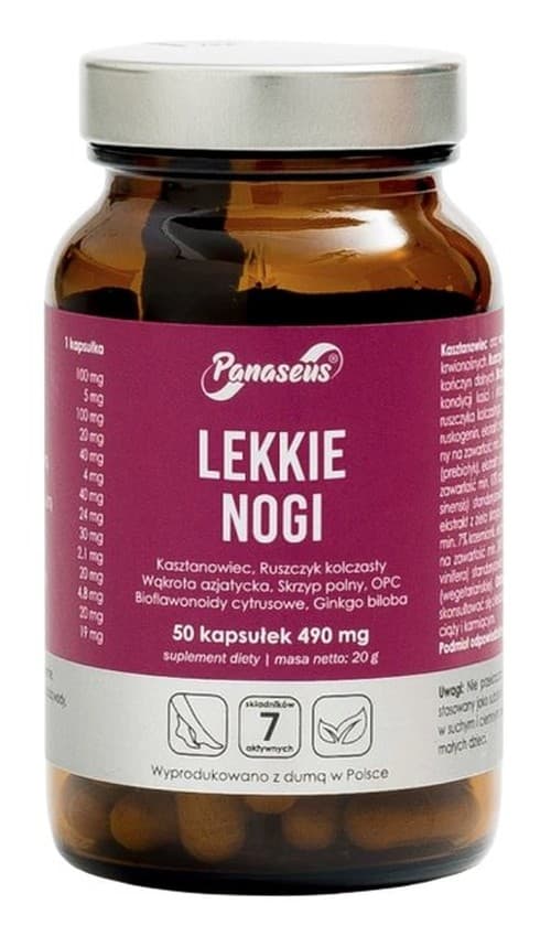 Panaseus Light Legs - 50 tabletten