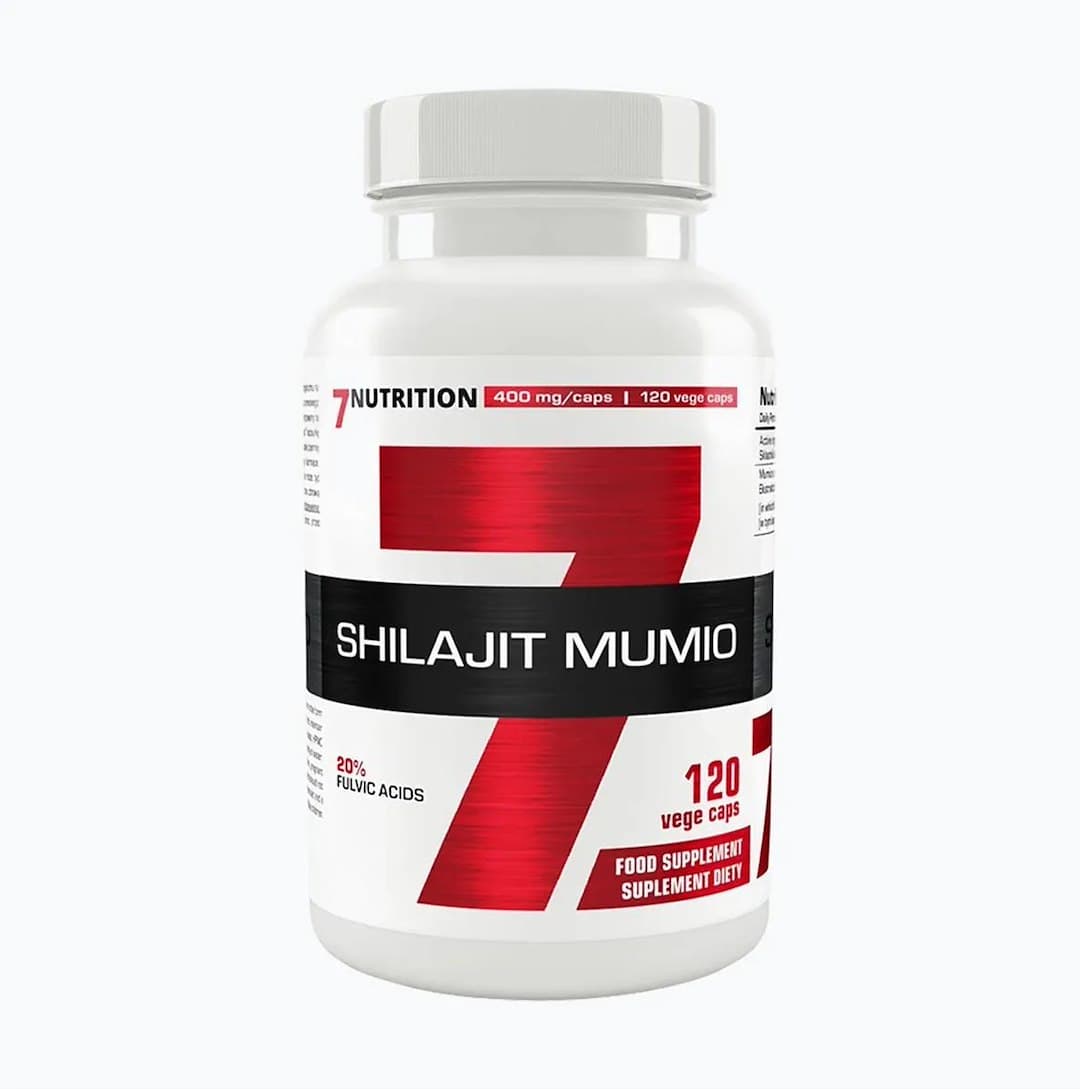 7Nutrition - Shilajit Mumio - 400mg, 120 Caps – 7 Nutrition förpackning