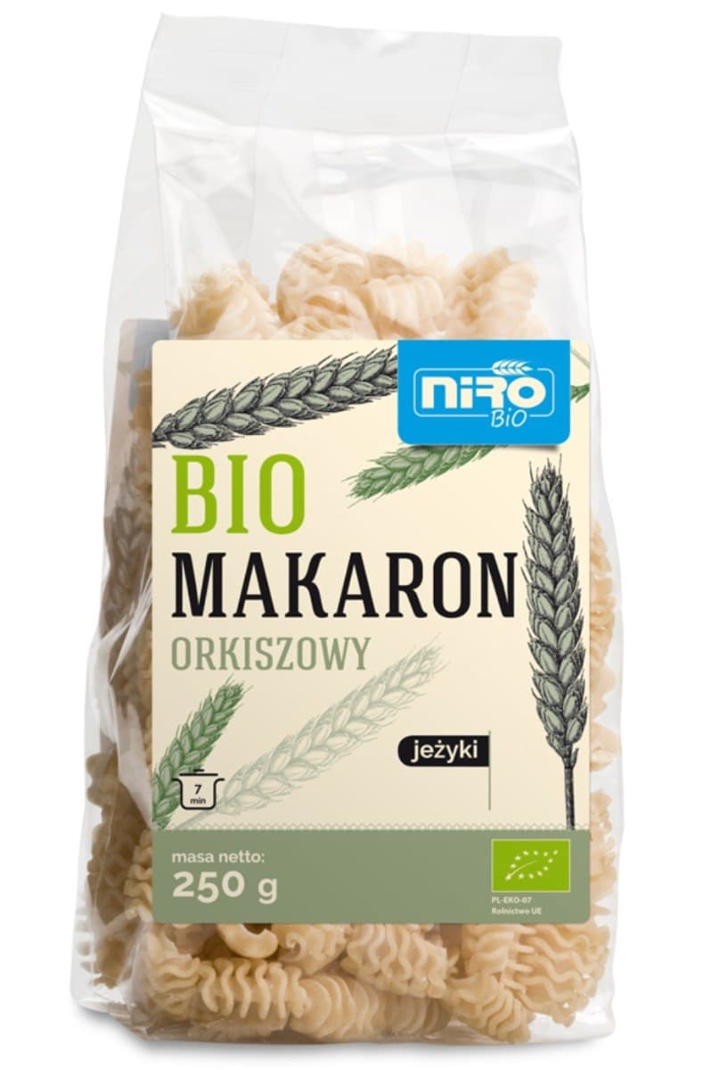 Niro - Økologisk Speltpasta – Niro emballage