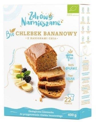 ZDROWO NAMIESZANE Backmischung für Bananenbrot mit Chia 400 g