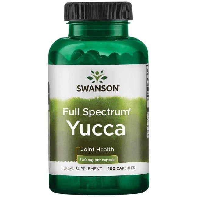 Swanson Full Spectrum Yucca 500 mg - 100 capsules