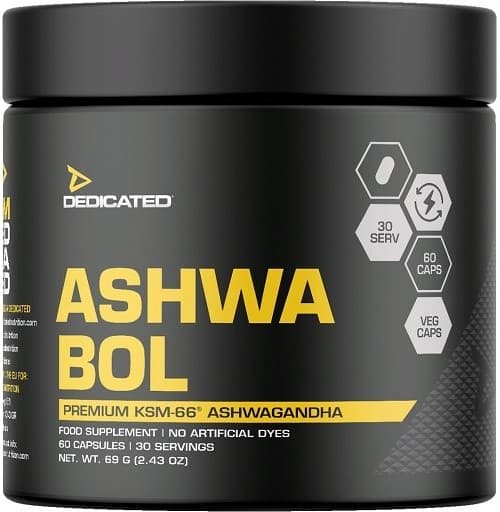 Dedicated - Ashwa Bol - 60 Capsules – packaging