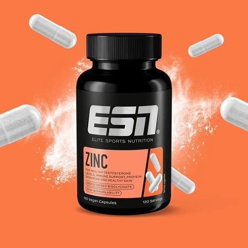 ESN - Zink - 120 vegetarische capsules – verpakking