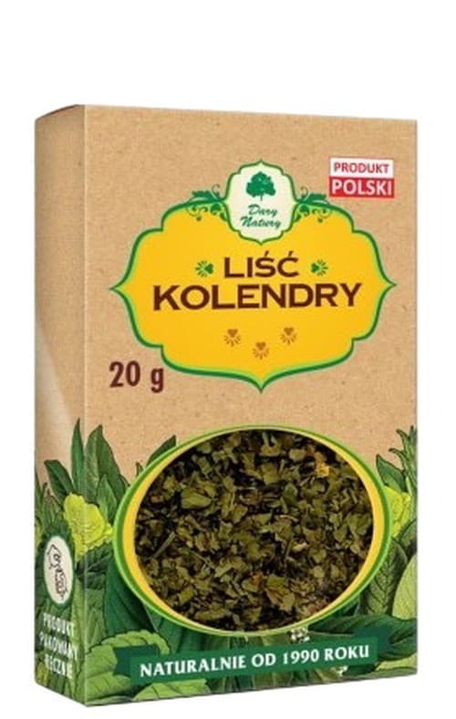 Dary Natury - Coriander – Dary Natury förpackning