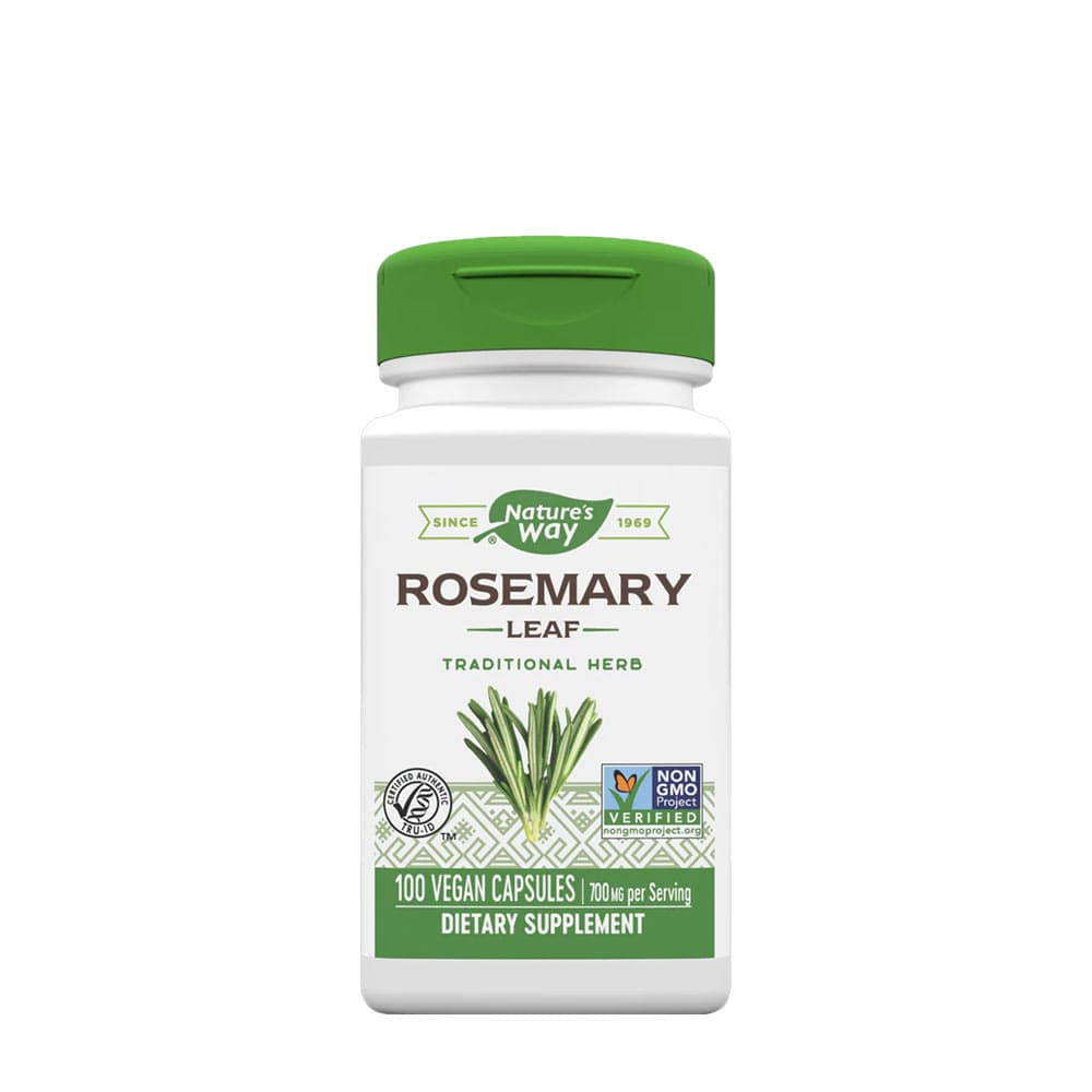 Nature's Way - Rosemary Leaf - 100 Vcaps – Nature's Way förpackning