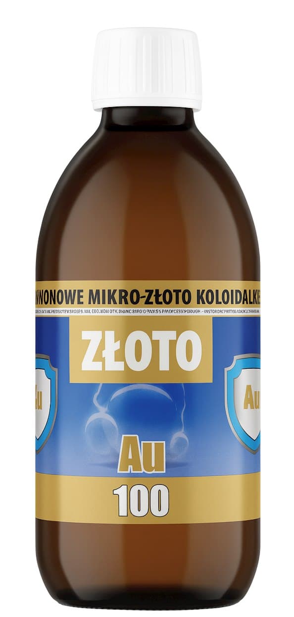 Złoto - Monatomic Micro-Gold Colloidal - 300ml