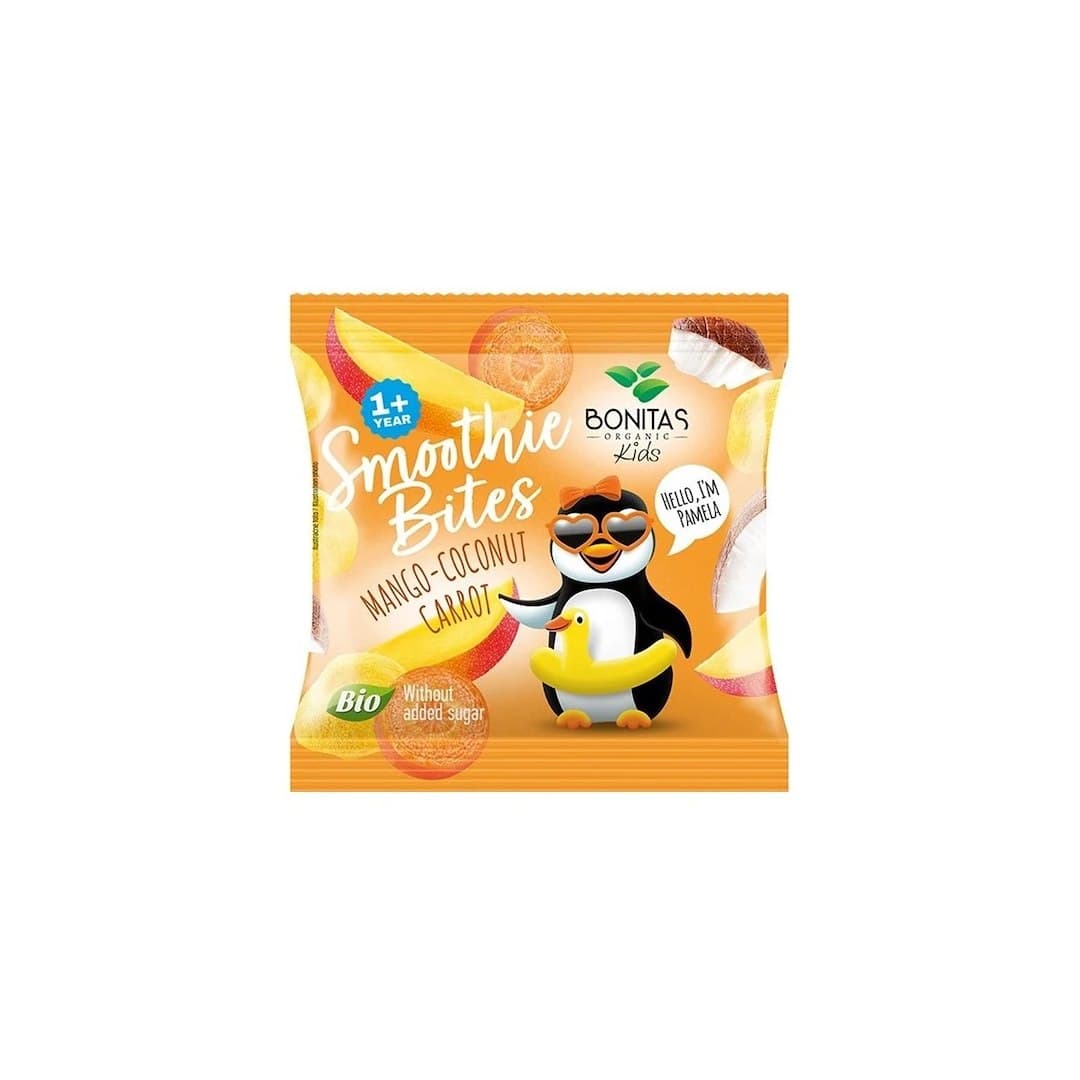Bonitas Organic - Smoothie Bites Kids – Bonitas Organic förpackning