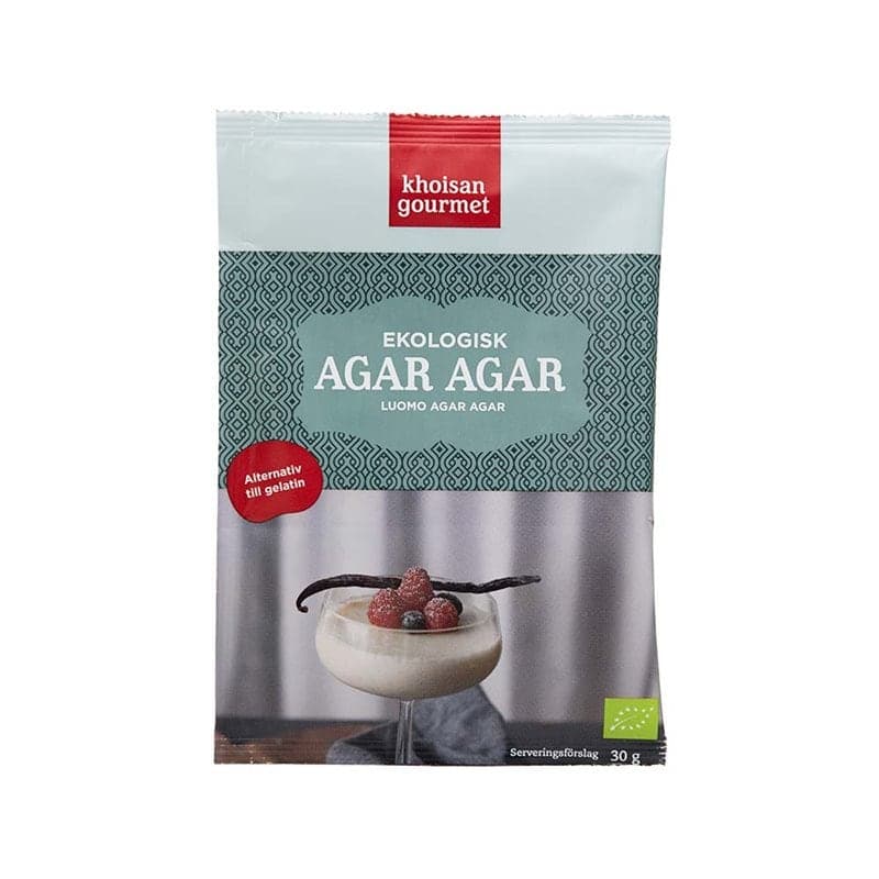 Agar Agar 30g – Khoisan Gourmet empaque