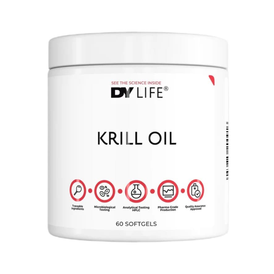 DY LIFE Aceite de Krill - 60 cápsulas blandas – DY LIFE empaque