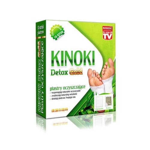 Aura Herbals - Kinoki Detox Gold - 10 st – Aura Herbals förpackning