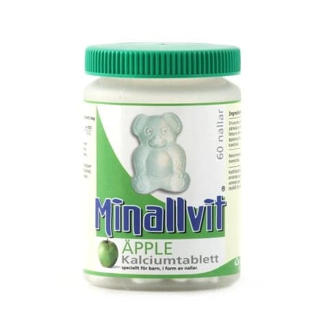 Kalcium 60 tabletek – Minallvit opakowanie