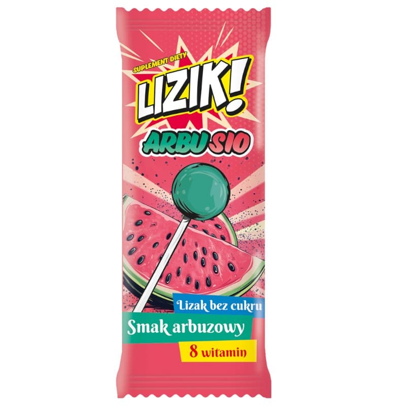 Liziki - Sugar-Free Lollipop – Liziki förpackning