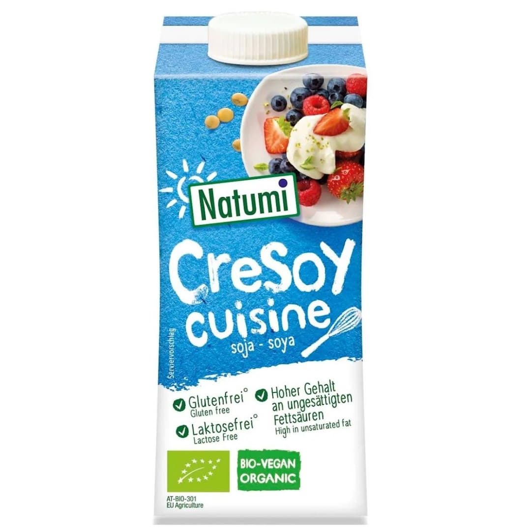 Natumi Crème de soja sans gluten BIO 200 ml | Bio Planet – Natumi emballage
