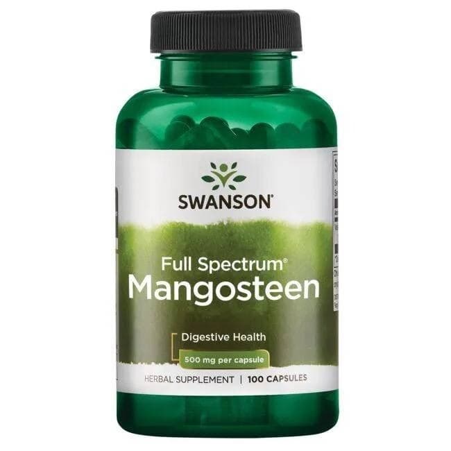 Swanson - Mangostão de Espectro Completo - 100 cápsulas – Swanson packaging