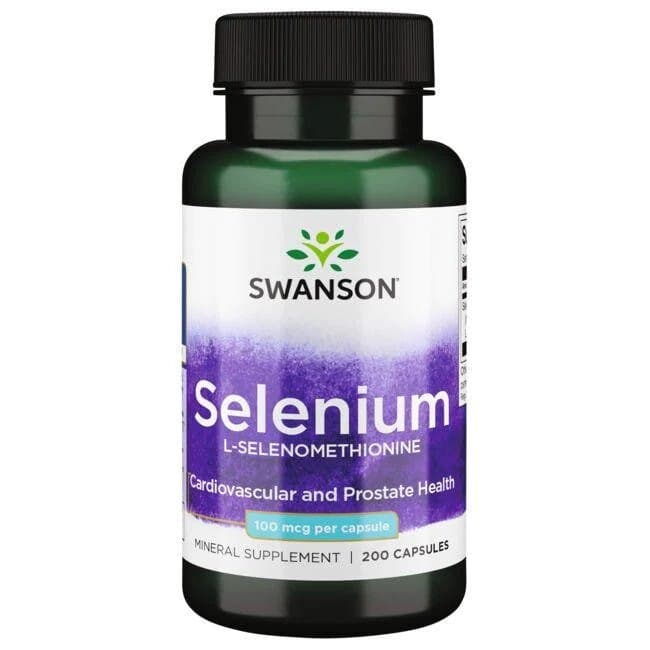 Swanson - Selenium, 100mcg - 200 Capsules – Swanson packaging