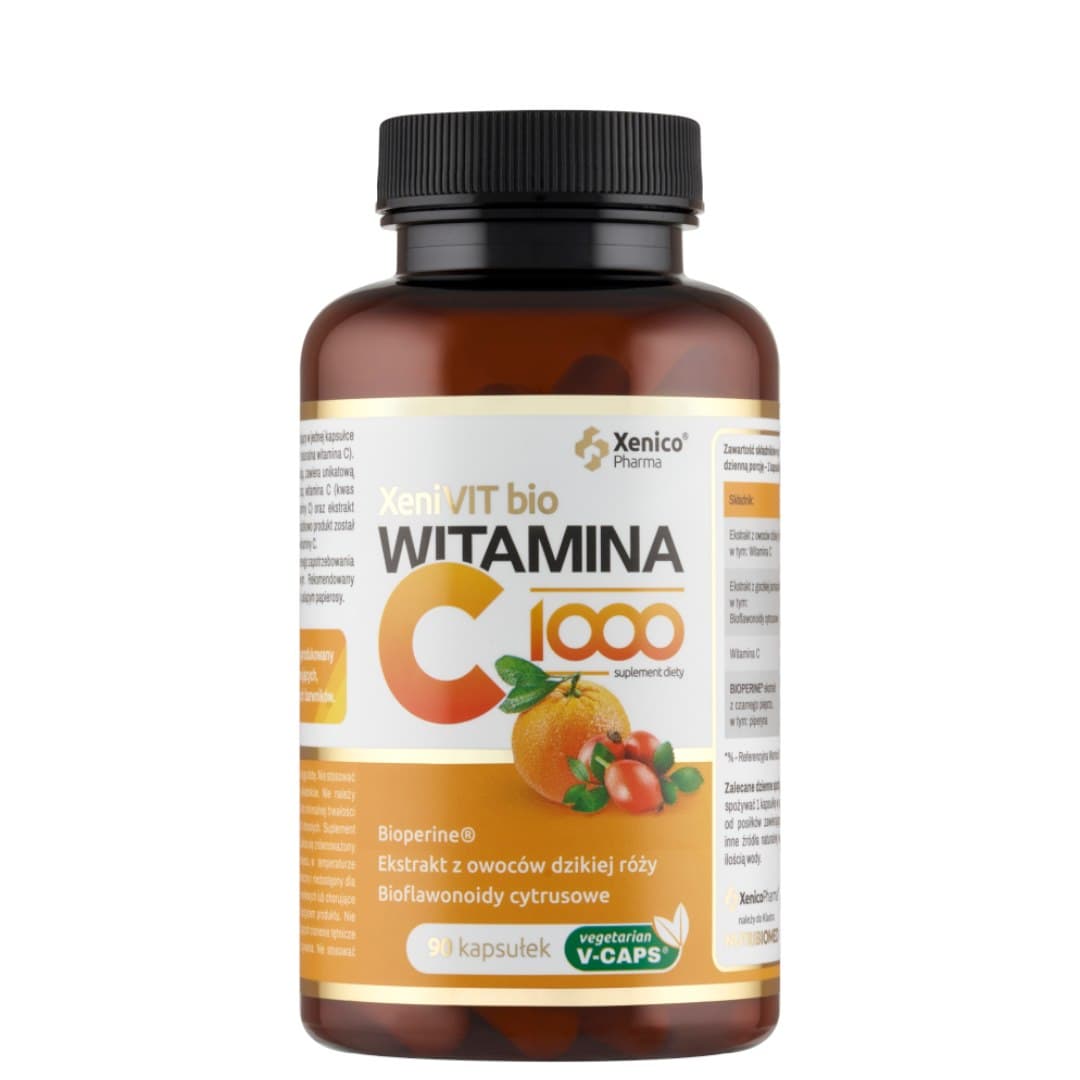Xenico Pharma - XeniVIT bio Vitamin C 1000 – XENICO PHARMA packaging