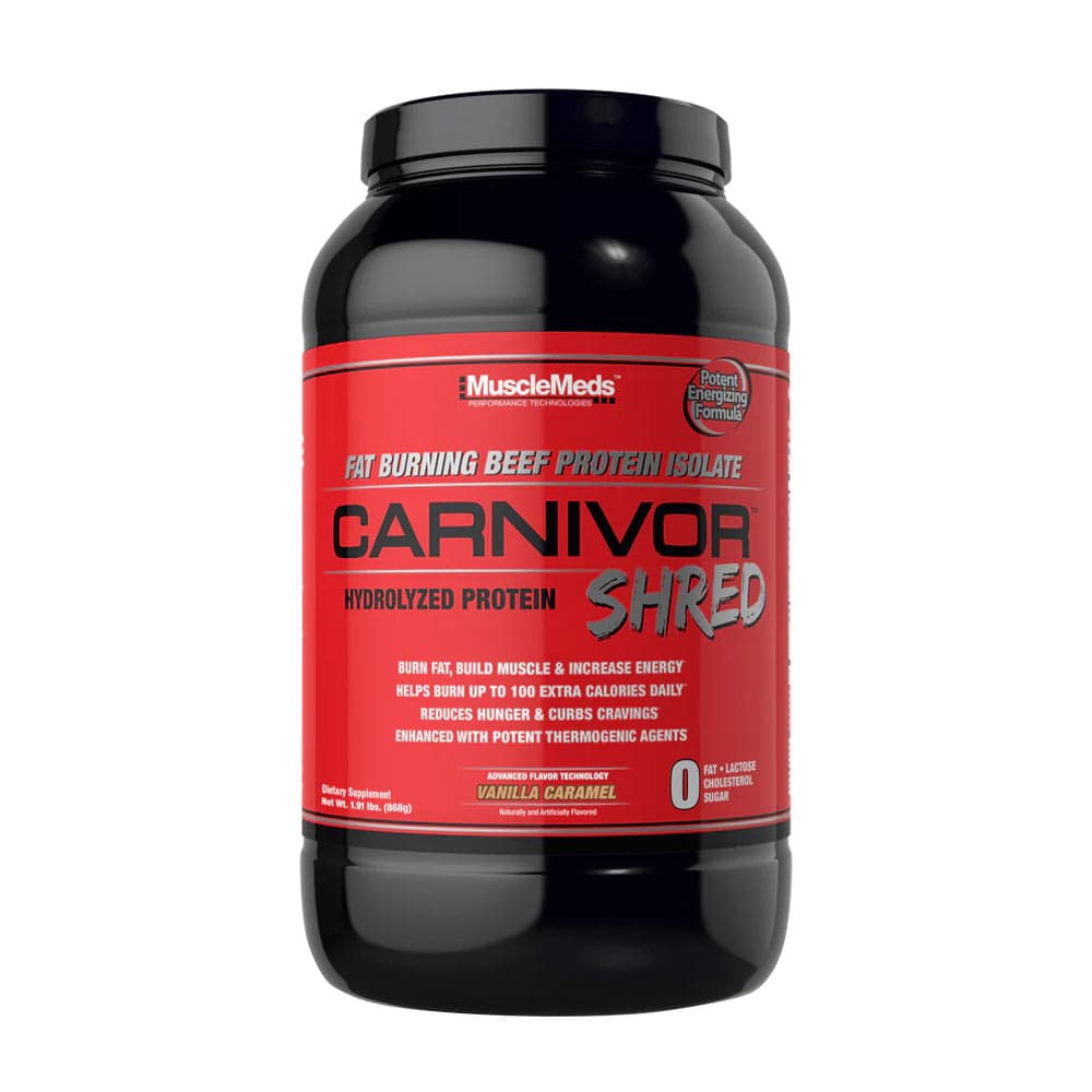 MuscleMeds - Carnivor™ Shred 100% Nötköttsproteinisolat + Fettförbränning