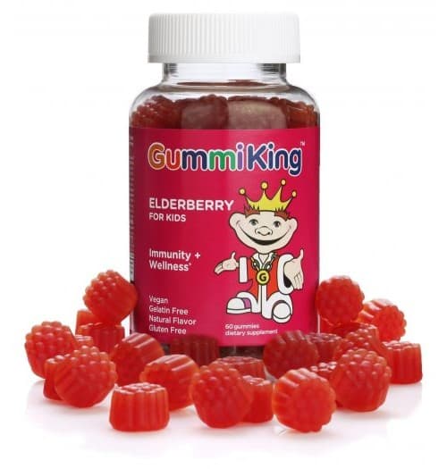 Gummiking - Elderberry For Kids - 60 Gummies