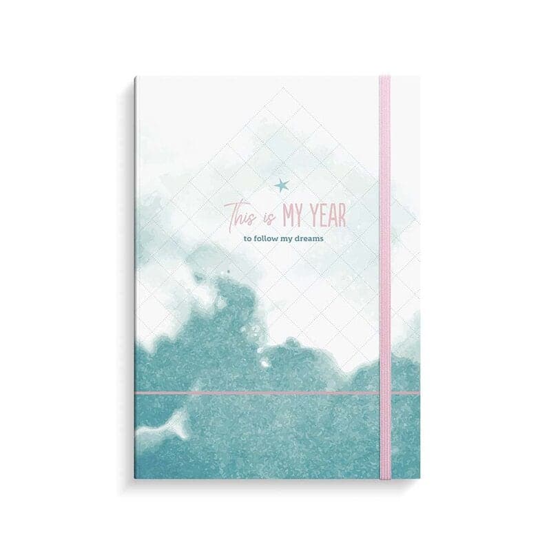 Undatierter Kalender grün | Burde