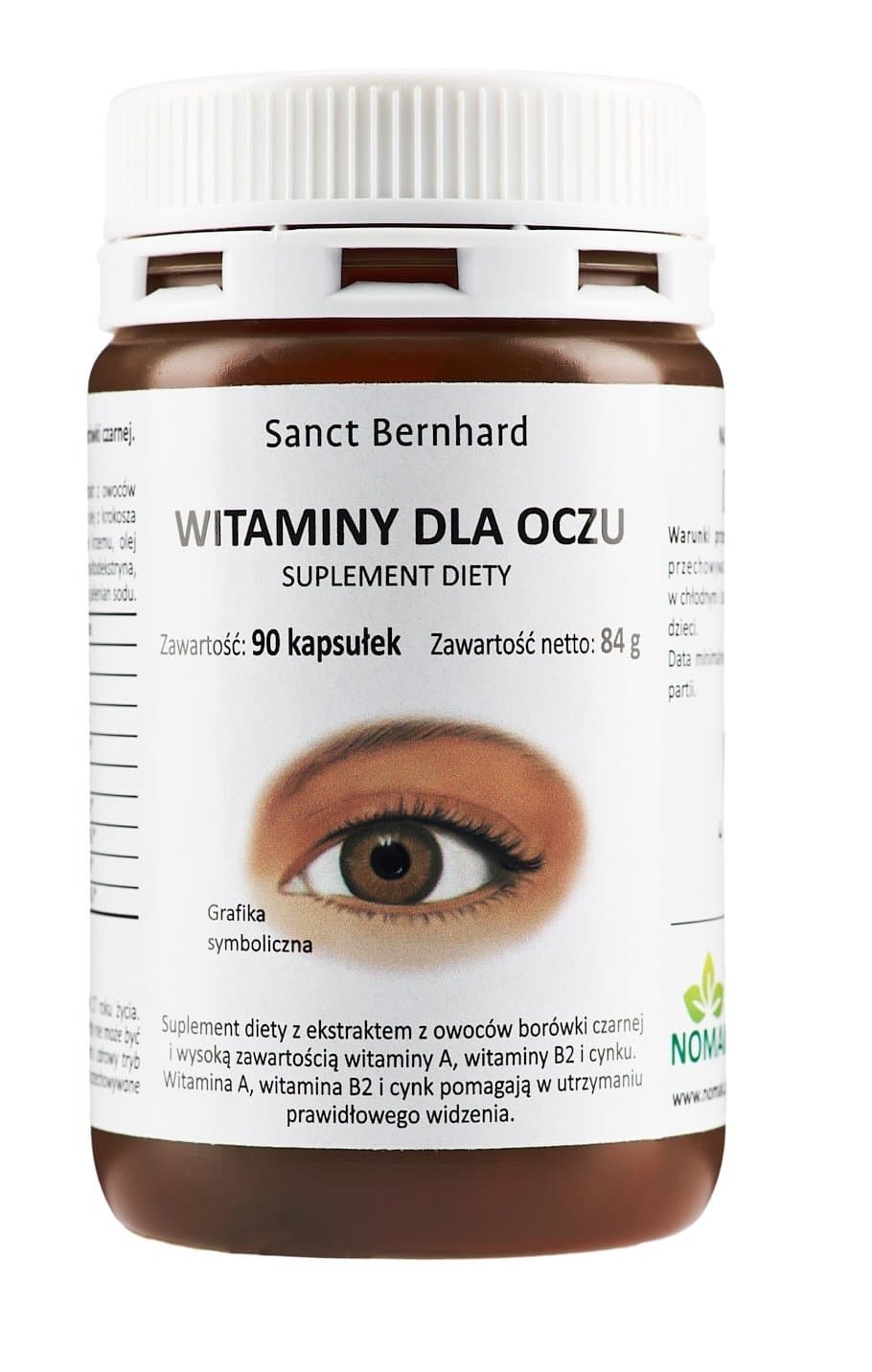 Kräuterhaus Sanct Bernhard Eye Fit Caps 90 kapslar