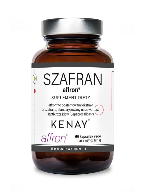 Kenay - Saffron affron - 60 Capsules – packaging