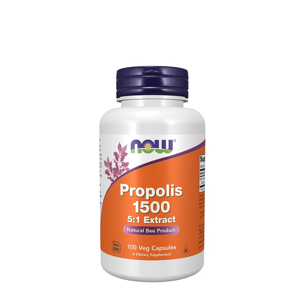 NOW Foods - Propolis 1500 5:1 Extract – NOW Foods packaging