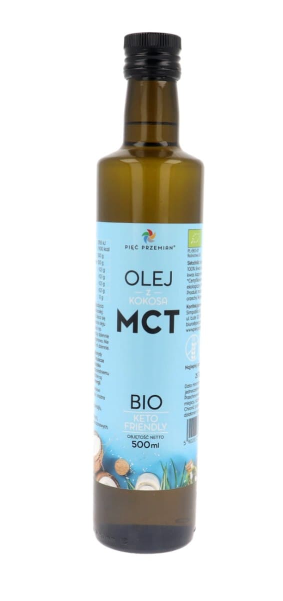 Pięć Przemian - MCT Oil From Coconut Organic – Pięć Przemian emballage