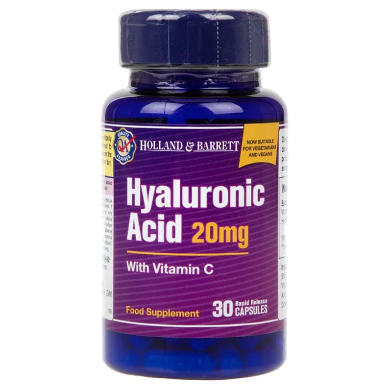 Holland & Barrett Hyaluronic Acid + Vitamin C 30 capsules
