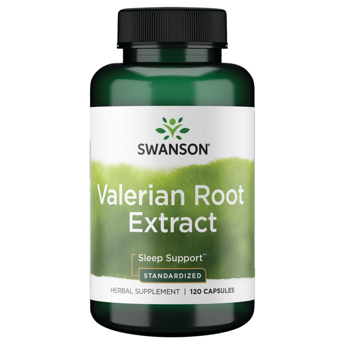 Swanson Extrait de racine de valériane 120 capsules – Swanson emballage