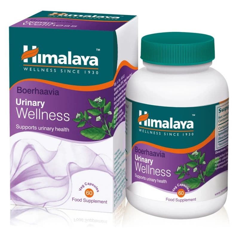 Himalaya Boerhaavia Urinary Wellness 60 cápsulas – Himalaya empaque