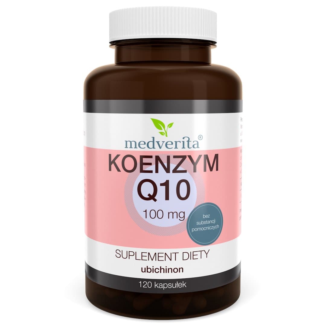 Medverita Coenzima Q10 100 mg 120 capsule – Medverita confezione