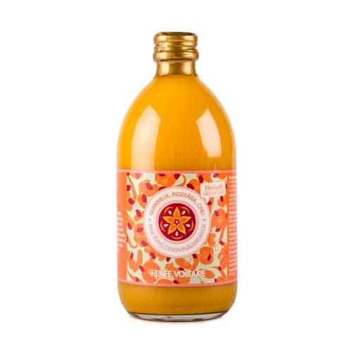 Napój z octu jabłkowego z kurkumą i imbirem 500ml