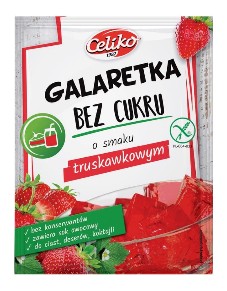Celiko - Gummy Strawberry Sugar-Free Gluten-Free 14g – Celiko packaging
