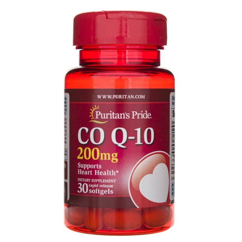 Puritan's Pride - Coenzym Q10 200mg bløde gelatinekapsler