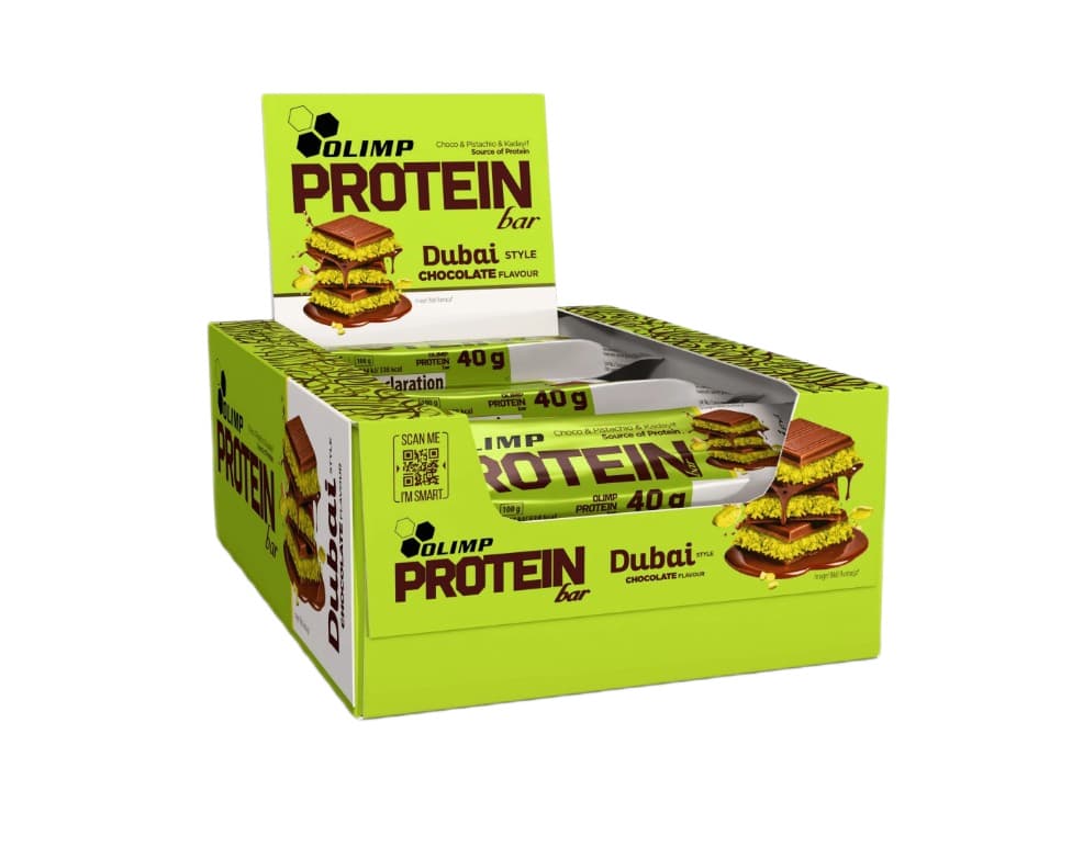 Olimp Labs - Protein Bar, Dubai Style Chocolate - 25 x 40g