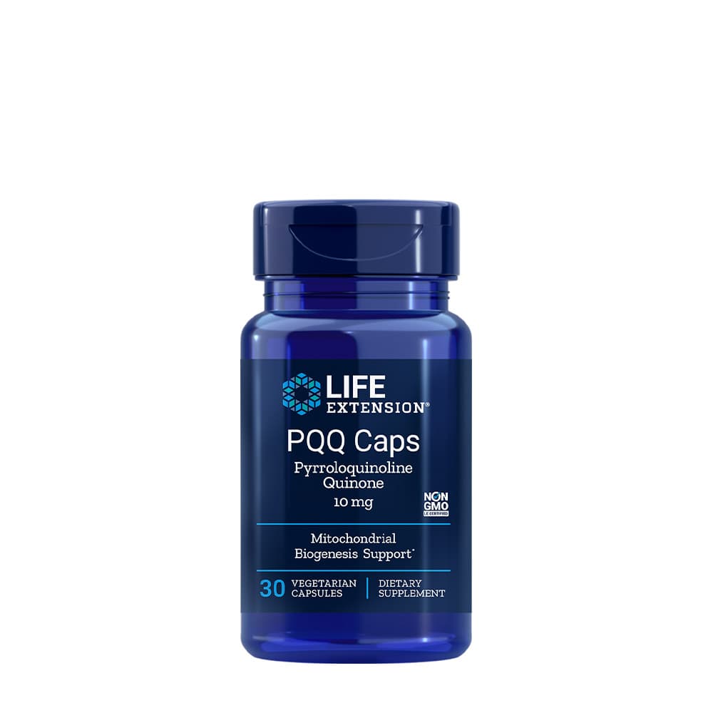 Life Extension - PQQ Caps - 10mg – Life Extension förpackning
