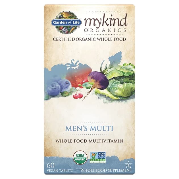 Garden Of Life Men's Multi 60 Vegan Tablets