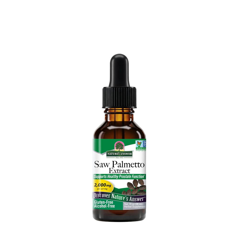 Nature's Answer - Ekstrakt Saw Palmetto, 2000mg - 30ml – Nature's Answer opakowanie