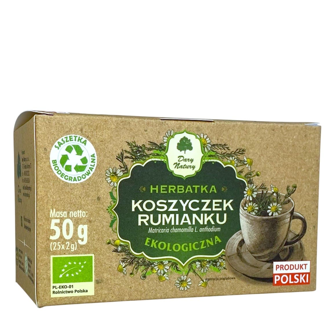 Dary Natury - Chamomile Flowers – Dary Natury förpackning