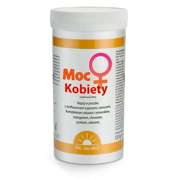 Dr. Jacob's Moc Kobiety 333g – Dr. Jacob's förpackning