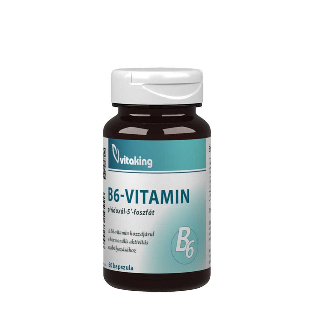 Vitaking - Vitamin B6 100 mg tabletter – Vitaking förpackning