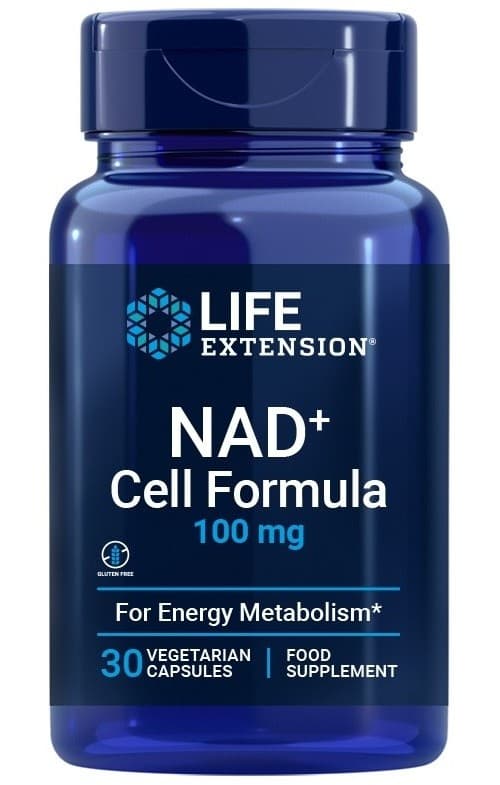 Life Extension NAD+ Cell Formula 100mg, 30 capsules