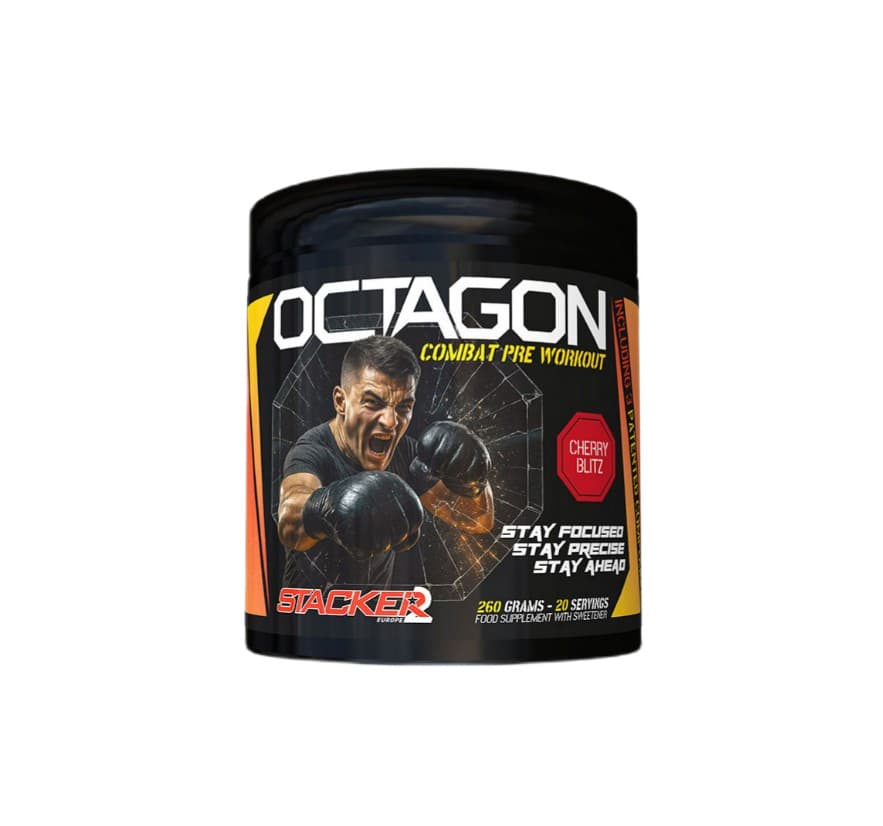Stacker2 Octagon Pre Workout – Stacker2 packaging