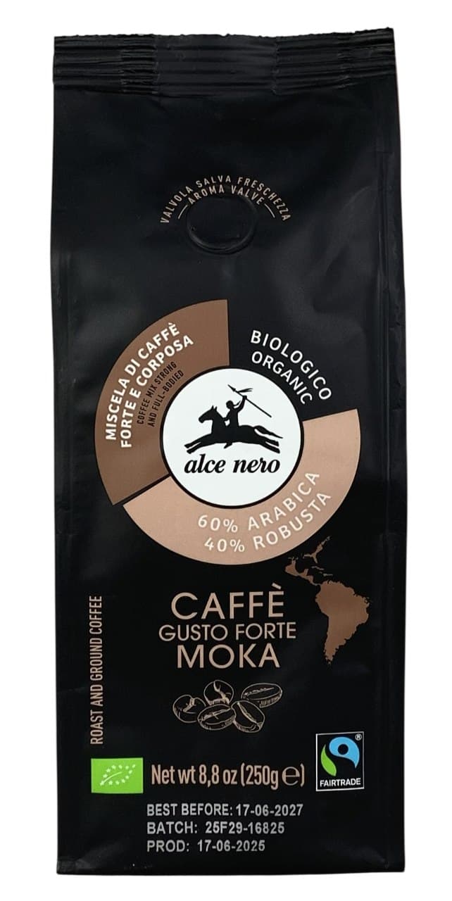 Alce Nero - Bio-Kaffee – Alce Nero Verpackung