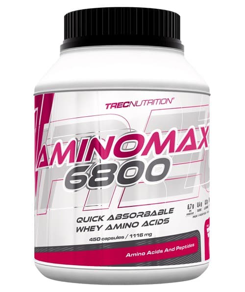 Trec Aminomax 6800 - Whey Amino Acid Complex - 450 kapslar